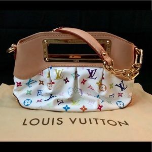 Authentic Louis Vuitton Multicolor Judy Purse